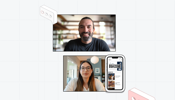 Illustration de la prestation Discovery : UX Research, en Product Design.