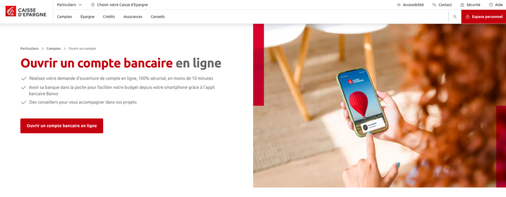 Caisse d'épargne - Funnel