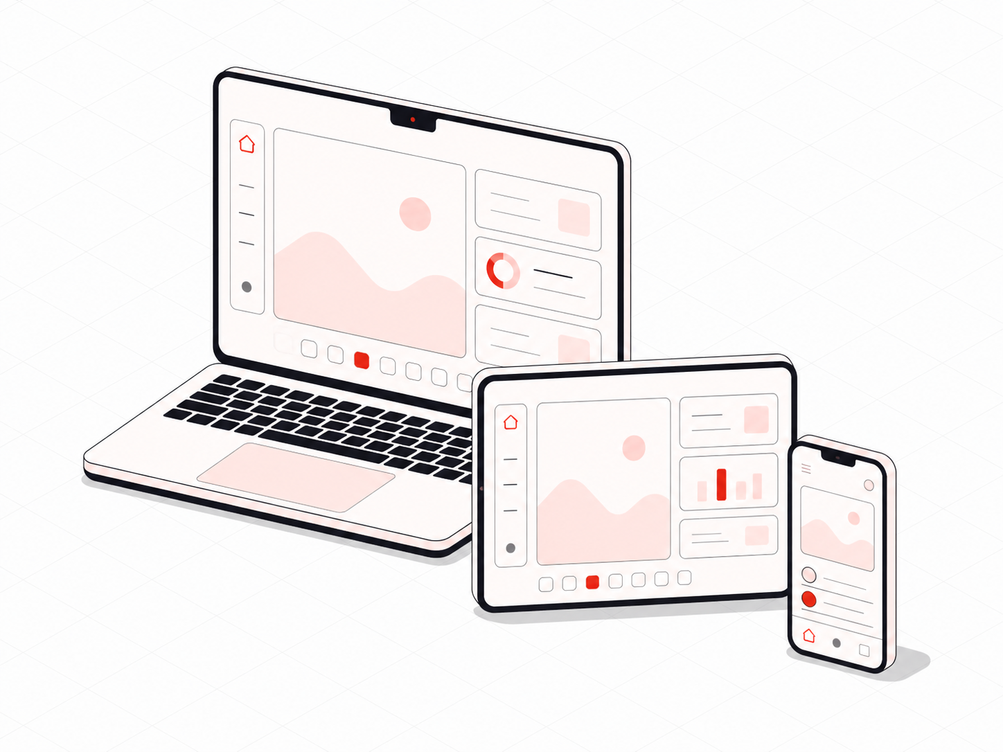 Apple Glass UI